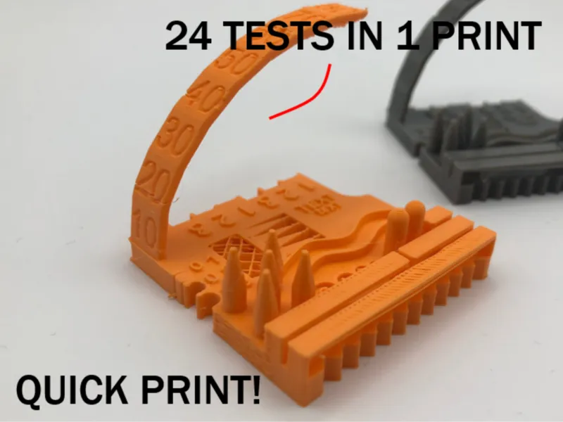 Perfil PLA optimizado BBL-A1+torture test!