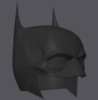 The Batman 2022 Inspired Helmet Split (WIP)