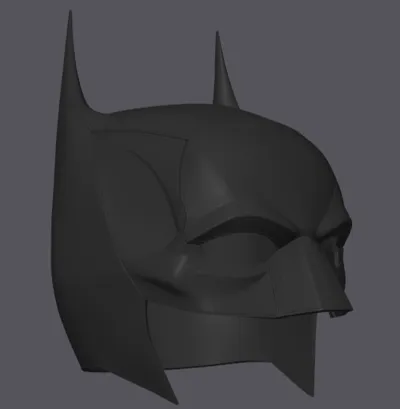 The Batman 2022 Inspired Helmet Split (WIP)