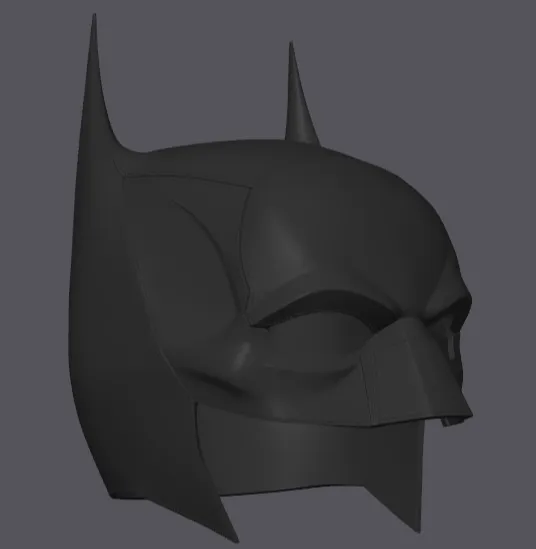 The Batman 2022 Inspired Helmet Split (WIP)