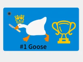 #1 goose sign