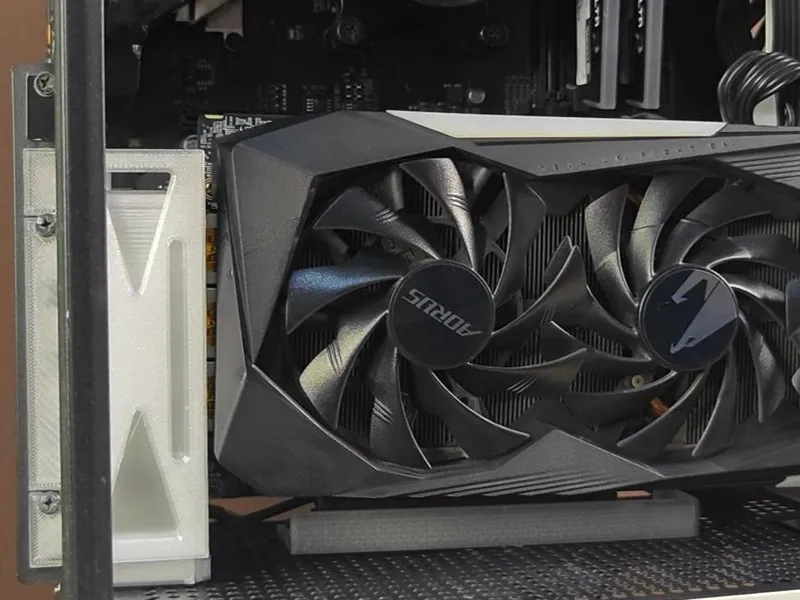 GPU Vertical Mount Kit using Lian Li PCIE 4.0
