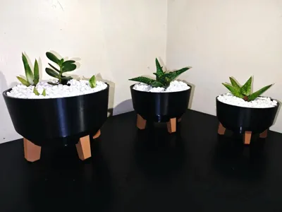 Nordic Step Planters – Flower Pot Series