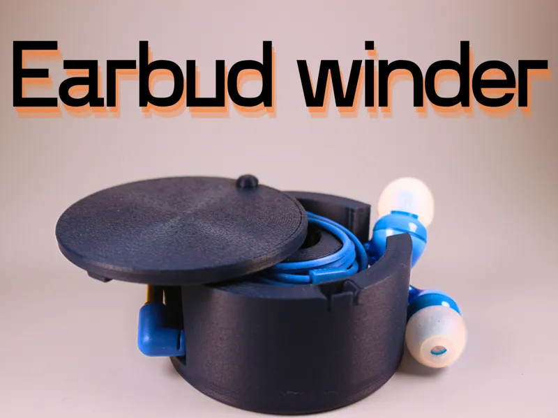 Earbud winder (corded)