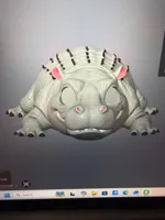 0.16mm layer, 3 walls, 10% infill - 10mm Eyes - Painted Body