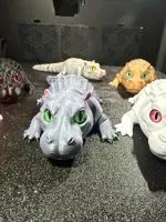 0.16mm layer, 3 walls, 10% infill - 10mm Eyes - Single Color