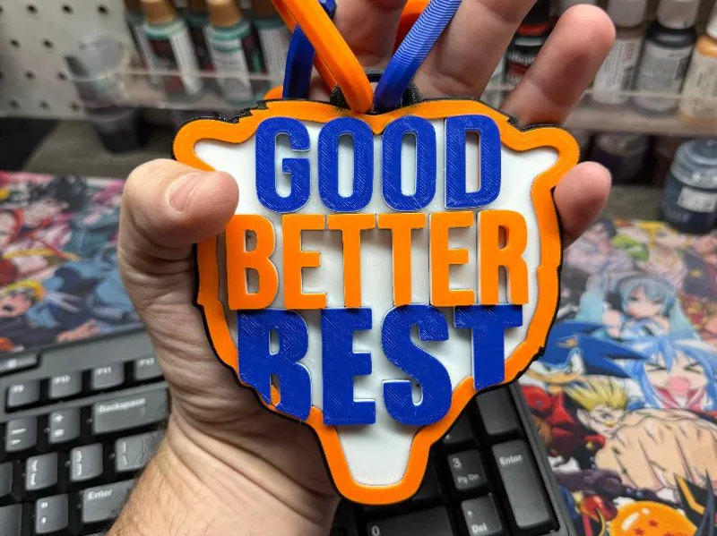 Good Better Best Charm