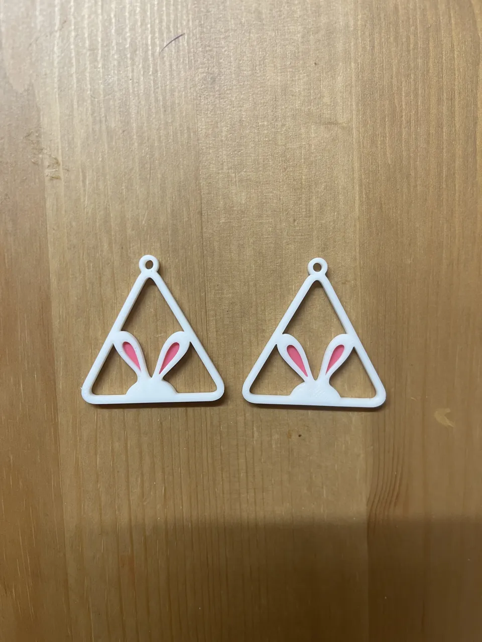 Rabbit Earrings view 2