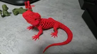 0.12mm layer, 2 walls, 8% infill - 50% scale, tail brin