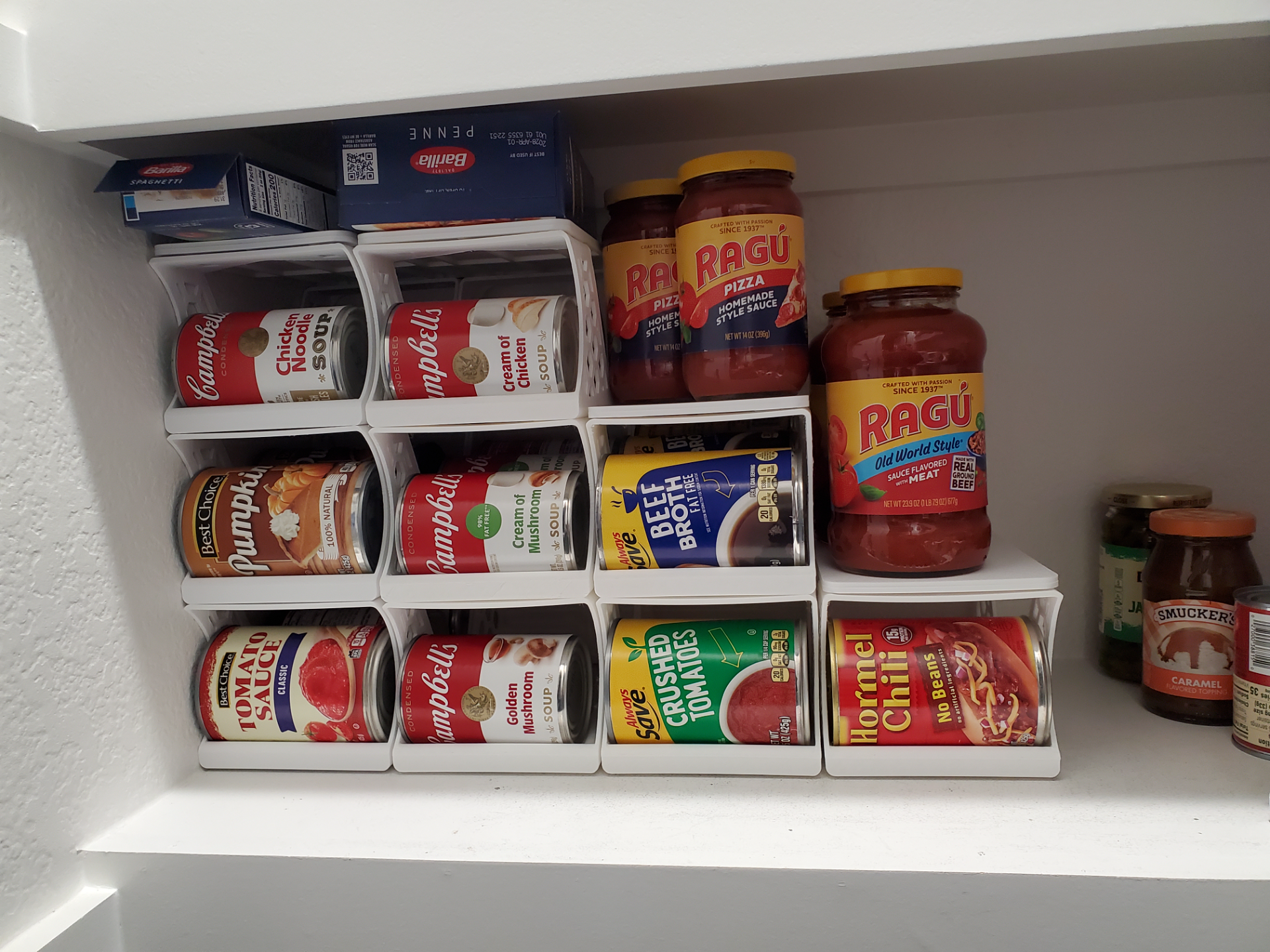 Top Shelf For Can Organizer