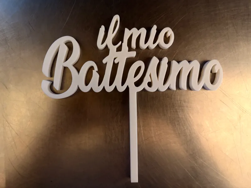 TOPPER TORTA BATTESIMO 
