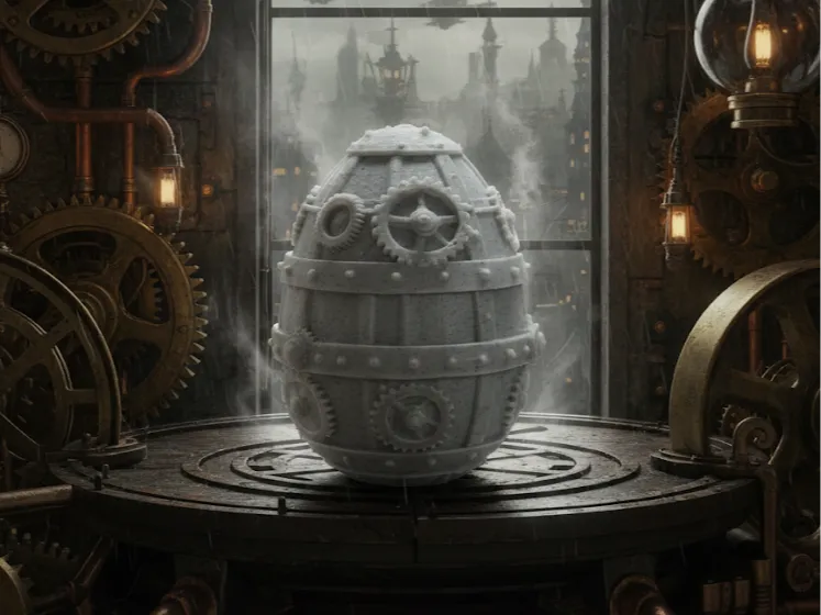 Easter Egg- Steampunk style