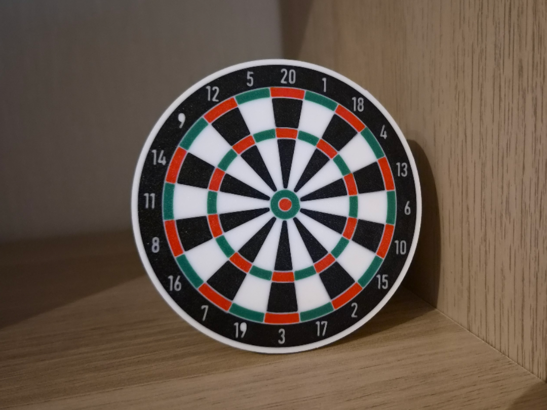 Untersetzer Dartscheibe