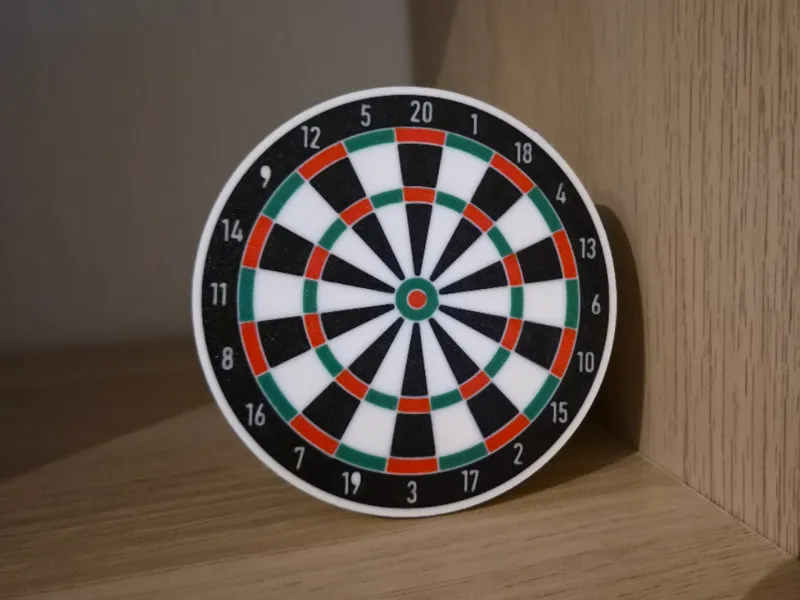 Untersetzer Dartscheibe
