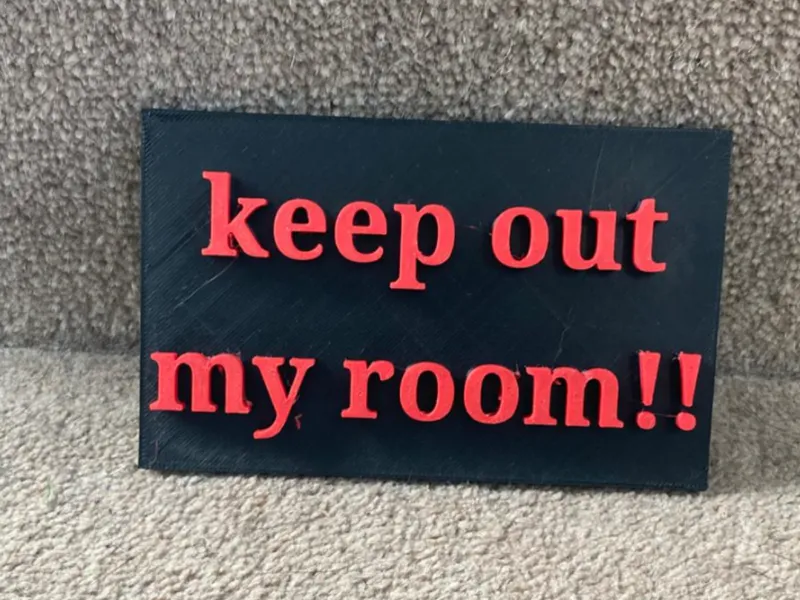 keep out my room!!