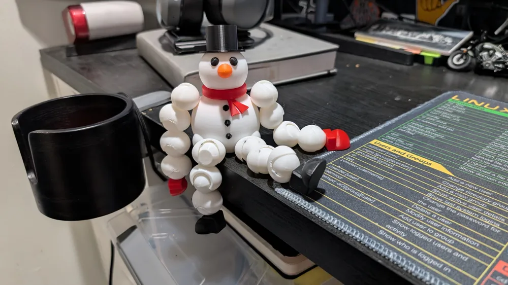 Mr Snowman by Nene79 MakerWorld: Download Free 3D Models