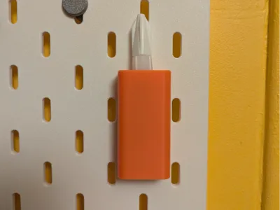 super glue Skadis holder