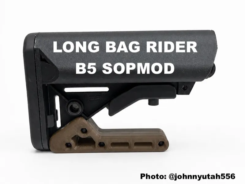 Long Bag Rider for B5/LMT Sopmod Stock