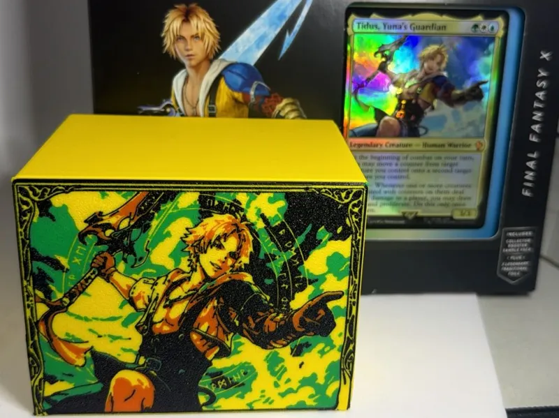Deck Box MTG FF Tidus