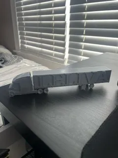Semi truck model