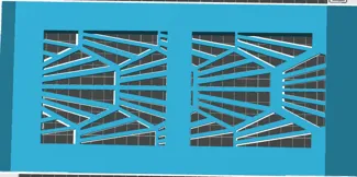 decorative 4x10 floor register