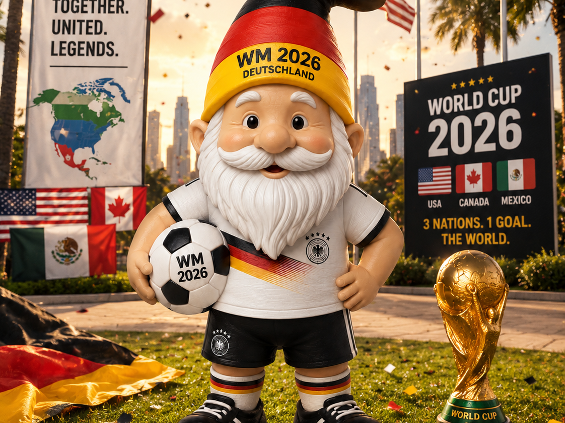 WM 2026 Gartenzwerg Deutschland