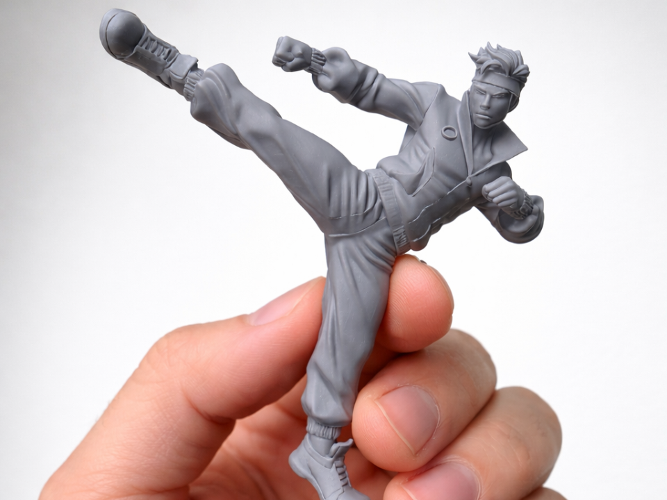 Chou from Mobile legends bang bang (Kick Poses) 3D