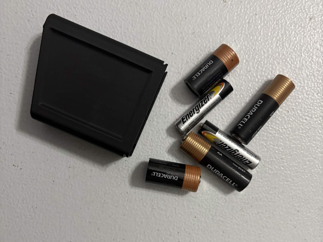 Tactical EDC Battery Carrier