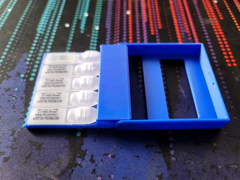 Eye drop case 5 vials (Refresh)