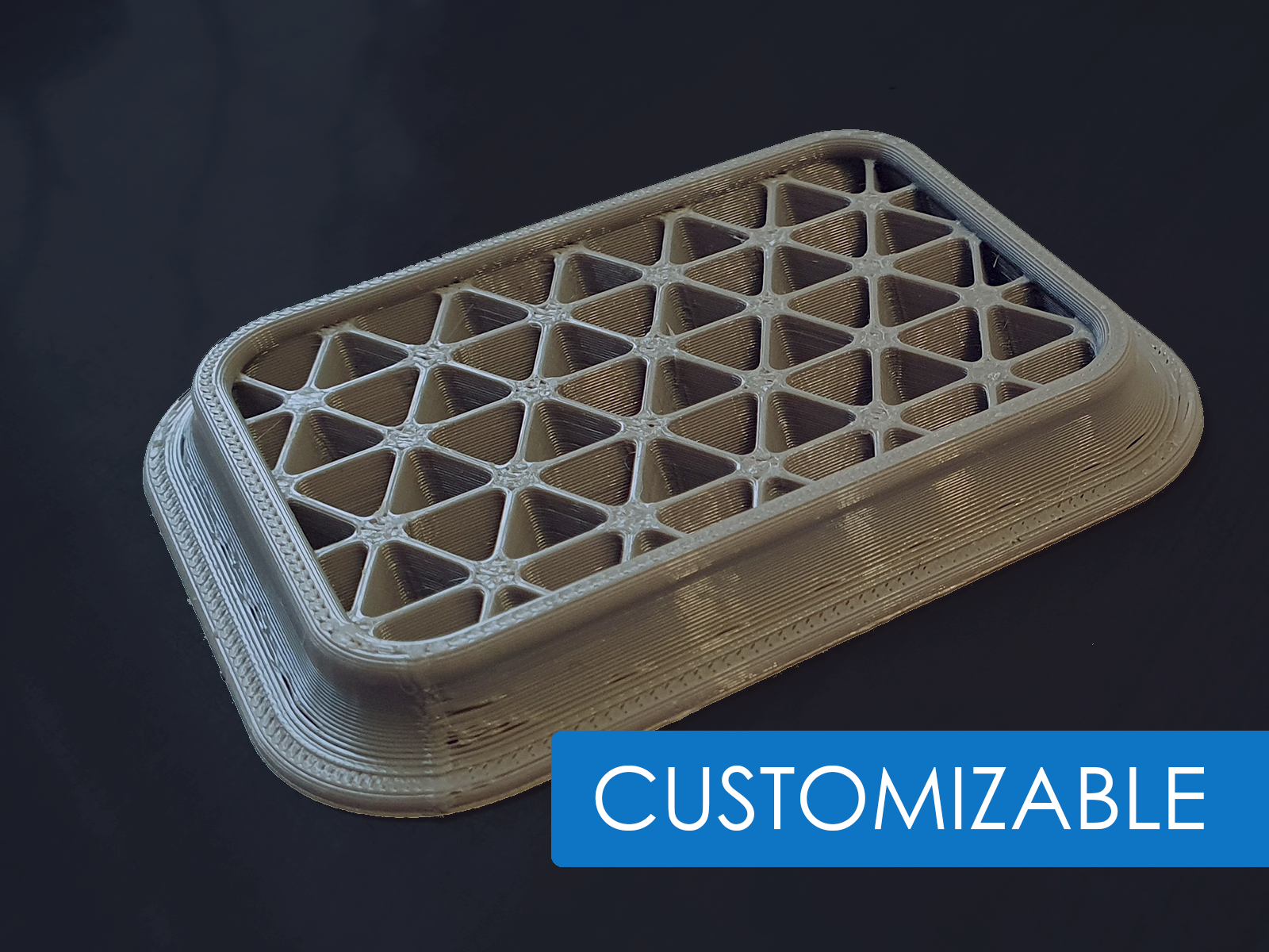 Customizable Air Vent Grill (Triangles)