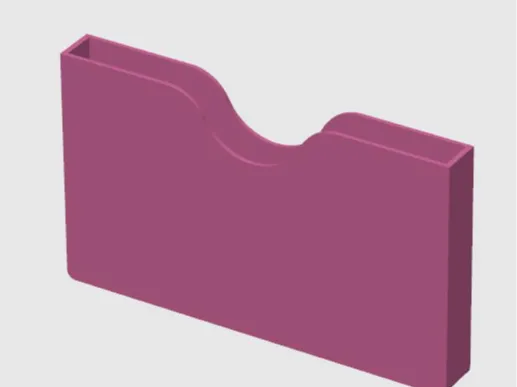 Minimalist Business Card Holder (US size)