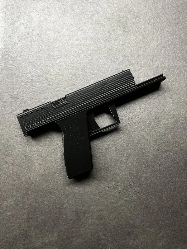 Print in Place Pistol with working slide: YC-923
