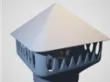 Super Cool Rain Cover for upward facing pipe