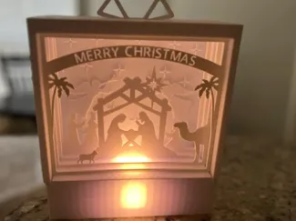 Christmas nativity scene