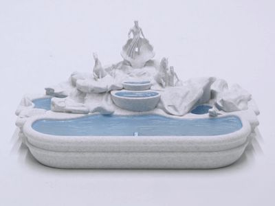 Piggy-Bank: Trevi Whishing Fountain 