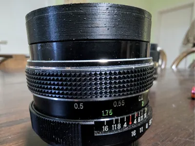 ⌀49 Vintage Camera Lens Cap, Perfect Fit