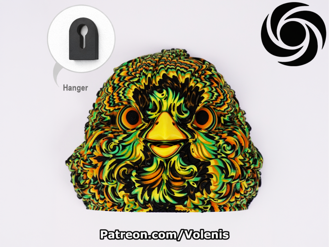 Colorstacked Baby Chicken Decor