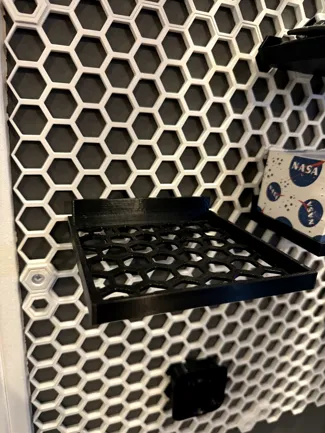 Tissue Box Holder for Honeycomb Wall Storage HWS