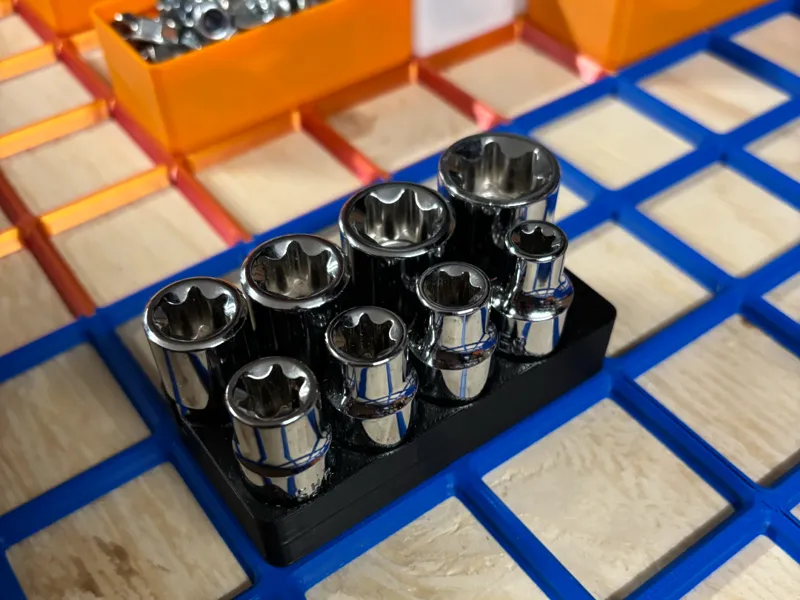 1/4" Socket holder gridfininty  1x2