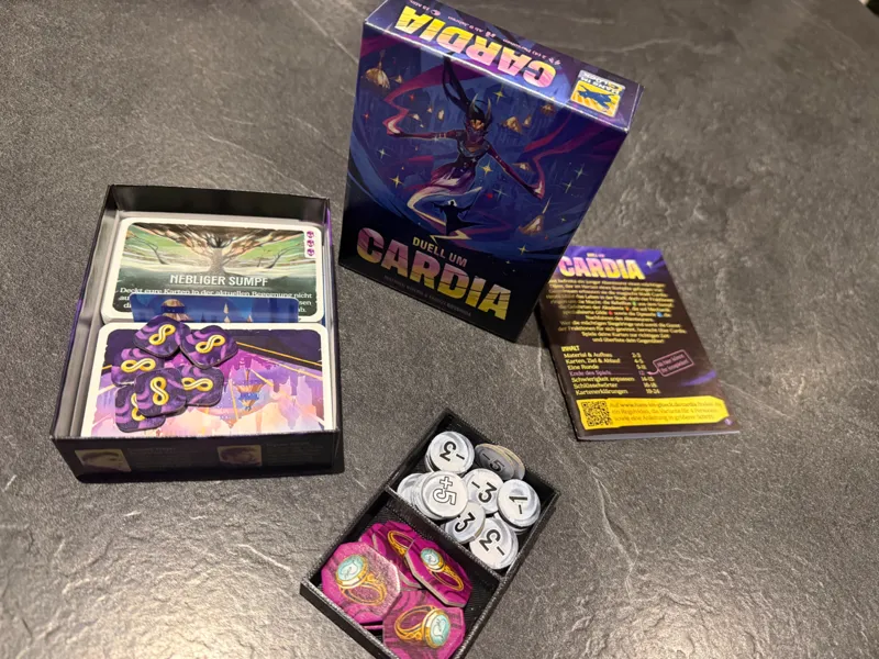 Material Box Duell um CARDIA
