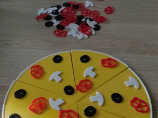 Simple Pizza play set