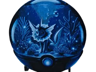Aquali dans sa pokeball 