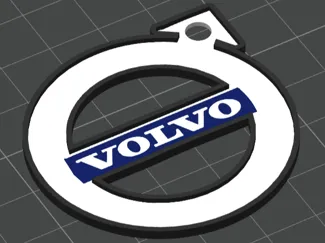 Volvo Keychain