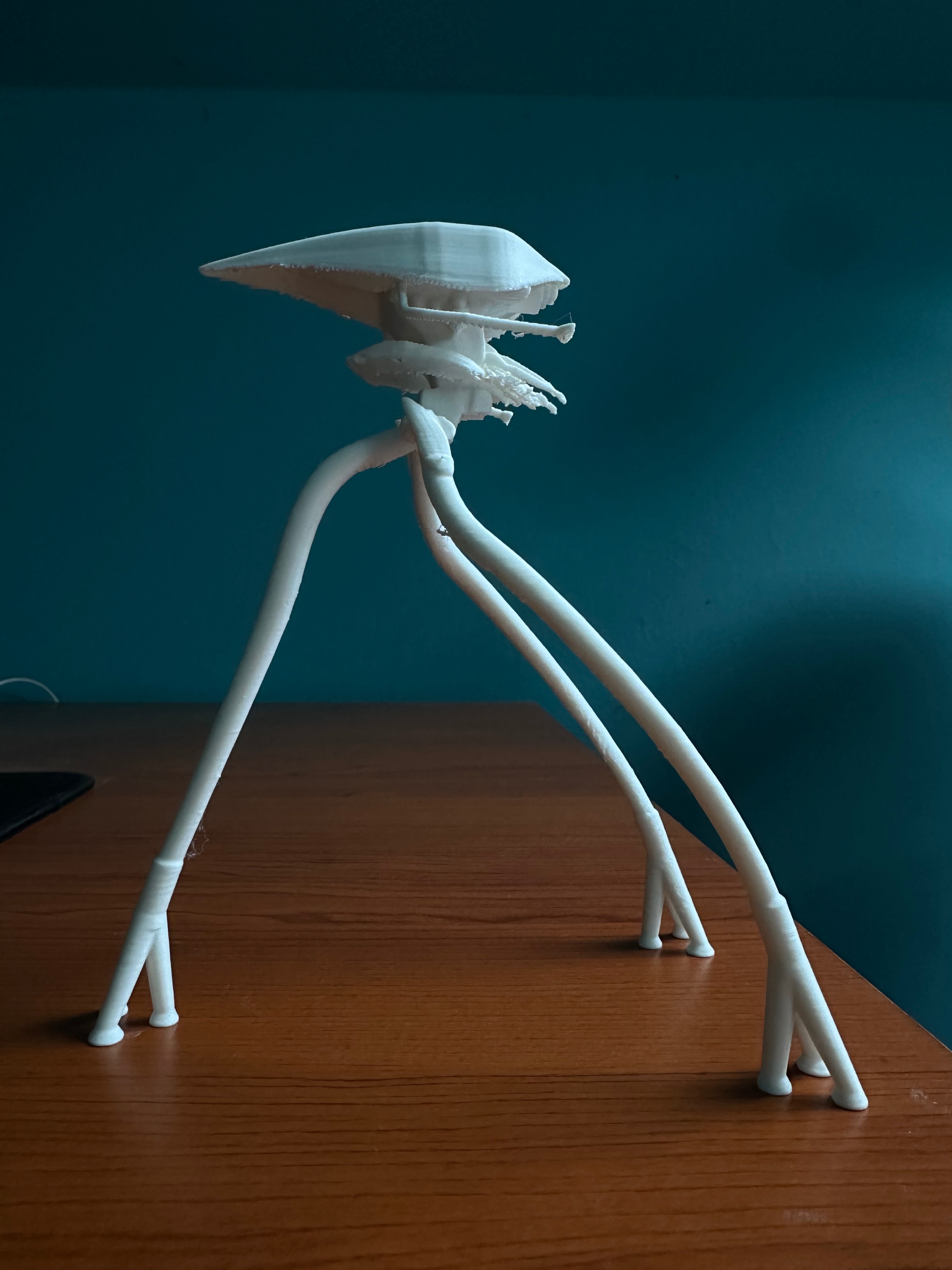 Miniatura 1 do modelo 3D Martian Tripod – Sci-Fi Walker