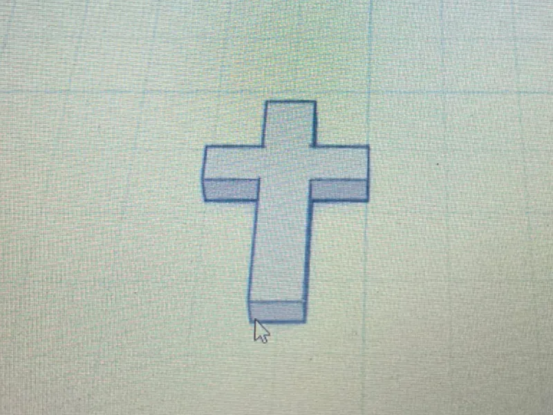 Kreuz für Kette