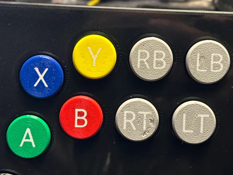 Flatbox Xbox Themed Buttons