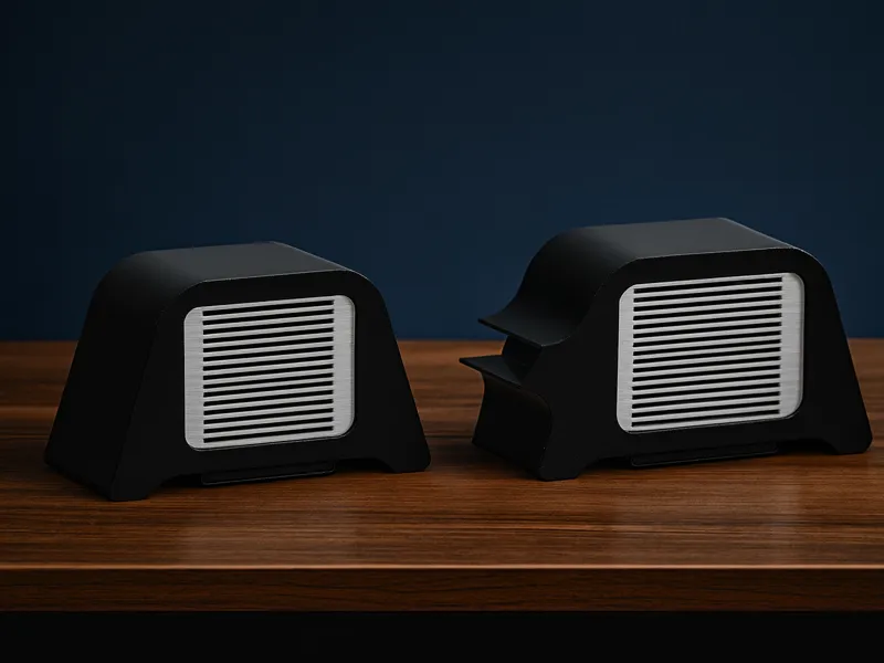 Modular 3D Printed Desktop Speakers