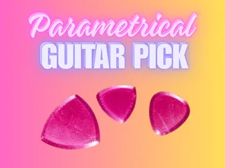 Parametric Guitar Pick Generator