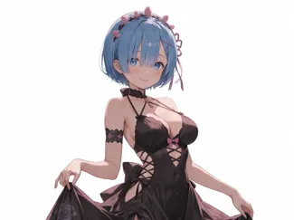 Rem evening dress