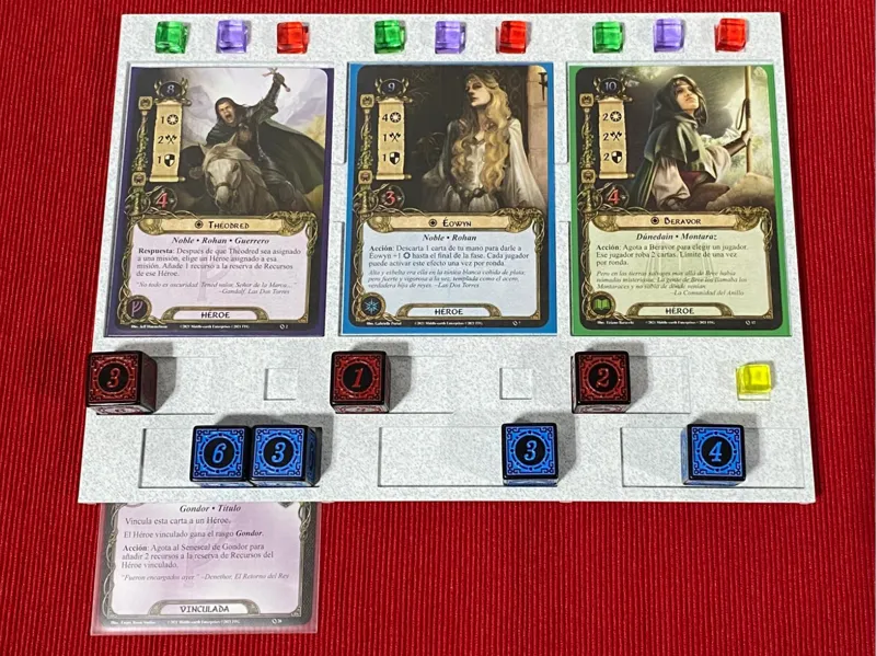 Lord Of The Rings LCG Dashboard